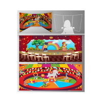 Стенд для сюжетно-ролевых игр 2-х сторонний (Цирк, театр) - «globural.ru» - Воркута