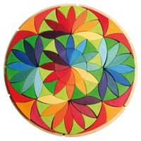 Набор для творческого конструирования орнамент в круге "Цветы" - «globural.ru» - Воркута