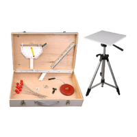 Комплект приборов и инструментов топографических (демонстрационный) - «globural.ru» - Воркута