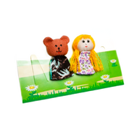 Набор пальчиковых кукол к сказке "Маша и медведь" - «globural.ru» - Воркута