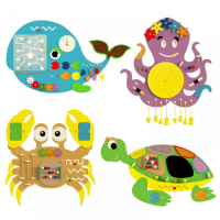 Набор бизибордов "Морские обитатели" - «globural.ru» - Воркута