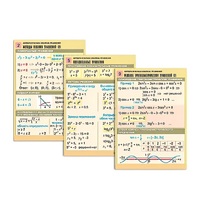 Комплект таблиц "Алгебра и начала анализа. Уравнения" (10 табл., формат А1, лам) - «globural.ru» - Воркута