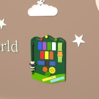 Бизиборд "Радуга" - «globural.ru» - Воркута