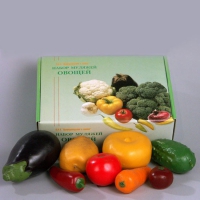 Набор муляжей овощей 8 штук - «globural.ru» - Воркута