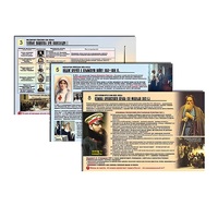 Комплект таблиц по истории раздаточных "История России XIX в." (цвет., лам., 10 штук) - «globural.ru» - Воркута