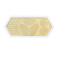 Декоративная тактильная панель «Рельефные круглые формы» - «globural.ru» - Воркута