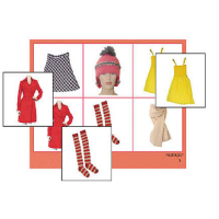 Лото "Одежда" (4 планшета, 24 карточки, цветное, ламинированное) - «globural.ru» - Воркута