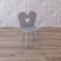 Стул «Ангельское сердечко» белый - «globural.ru» - Воркута