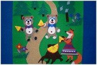 Игра-театр для слабовидящих детей по сказке «Два жадных медвежонка» - «globural.ru» - Воркута