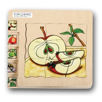 Развивающий пазл "Яблоко" - «globural.ru» - Воркута