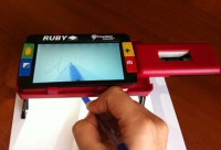 Электронный ручной портативный видеоувеличитель "Рубин" - «globural.ru» - Воркута