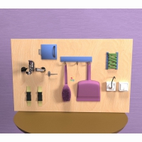 Бизиборд "Домашний уголок" - «globural.ru» - Воркута