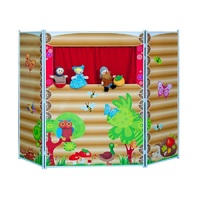 Учебный комплект "Домашний театр" с тематическими фигурками для представлений - «globural.ru» - Воркута