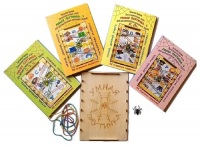 Логопедический планшет на автоматизацию звуков "Умная паутинка" + 4 комплекта карточек - «globural.ru» - Воркута