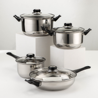 Набор посуды из нержавеющей стали 8 предметов - «globural.ru» - Воркута