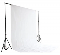 Фон тканевый белый - «globural.ru» - Воркута