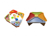 Детский тактильный песочный комплекс «Ромашка» - «globural.ru» - Воркута