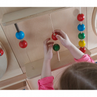 Тактильно-развивающая панель «Магнитные шарики» (вариант 1) - «globural.ru» - Воркута