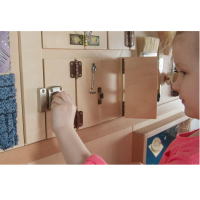 Тактильно-развивающая панель «Замочки» (вариант 1) - «globural.ru» - Воркута