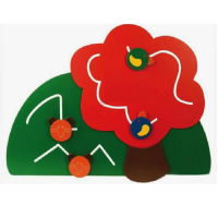 Настенный развивающий модуль "Яблонька" - «globural.ru» - Воркута