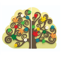 Сенсомоторное декоративно-развивающее панно "Времена года" - «globural.ru» - Воркута