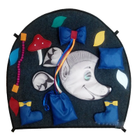 Игровое тактильное панно "Ежик" - «globural.ru» - Воркута