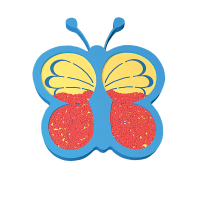 Сенсомоторное декоративно-развивающее панно "Бабочка" - «globural.ru» - Воркута