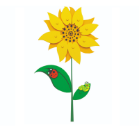 Сенсомоторное декоративно-развивающее панно "Подсолнух" - «globural.ru» - Воркута