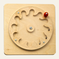 Тактильно-развивающая панель «Лабиринт-цветок» - «globural.ru» - Воркута