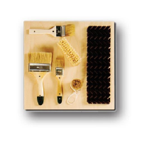 Тактильно-развивающая панель «Кисточки»  - «globural.ru» - Воркута