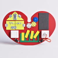 Бизиборд "Любящее сердце" - «globural.ru» - Воркута