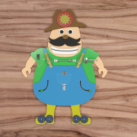 Бизиборд "Умелый садовник" - «globural.ru» - Воркута