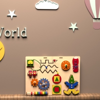 Бизиборд "Весёлые игры" - «globural.ru» - Воркута