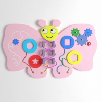 Бизиборд "Весенняя бабочка" - «globural.ru» - Воркута