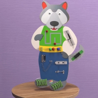 Бизиборд «Волчок-серый бочок» - «globural.ru» - Воркута