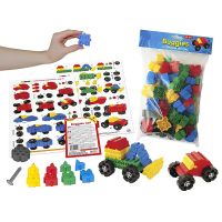 Конструктор "Транспортные средства" 64 детали - «globural.ru» - Воркута