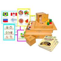 Игровой набор "Дары Фребеля" с методическим пособием - «globural.ru» - Воркута