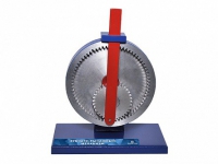 Модель механизма на подставке "Зубчато-рычажный механизм" - «globural.ru» - Воркута