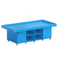 Стол для робототехники с дверками (синий) - «globural.ru» - Воркута