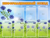 Стенд информационный с 7 карманами - «globural.ru» - Воркута