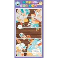 Стенд "Наши работы Рукодельники" - «globural.ru» - Воркута