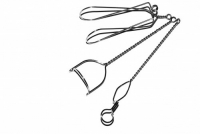 Комплект массажных логопедических зондов на витых ручках с колечком (по Новиковой Е.В.).  - «globural.ru» - Воркута