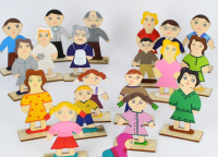 Фигурки для песочной терапии "Люди - эмоции" - «globural.ru» - Воркута