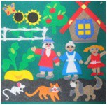 Игра-театр для слабовидящих детей по сказке «Репка» - «globural.ru» - Воркута