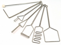 Комплект "Постановочные зонды с витыми ручками шариковый зонд на тонкой ручке" (7 штук) - «globural.ru» - Воркута