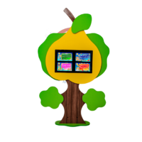 Интерактивная напольная пристенная доска «Груша» - «globural.ru» - Воркута