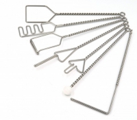 Комплект "Постановочные зонды с витыми ручками с колечком (шариковый зонд на витой ручке)" (7 штук) - «globural.ru» - Воркута