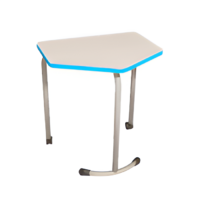 Стол модульный трапециевидный Flexy с полиуретановой кромкой - «globural.ru» - Воркута