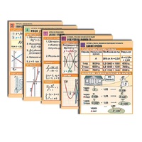 Комплект таблиц по всему курсу алгебры (50 шт., А1, полноцв, лам.) - «globural.ru» - Воркута