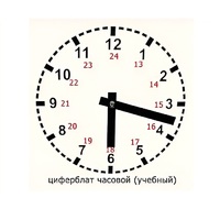 Часовой циферблат раздаточный - «globural.ru» - Воркута